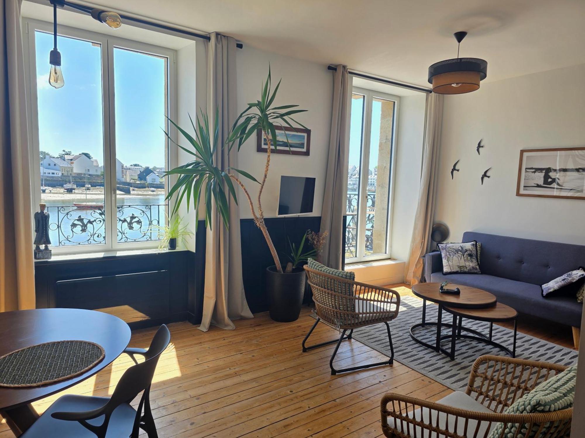 Anatoline Audierne Appartements Vue Mer - Sea & Harbor Stay Exterior photo