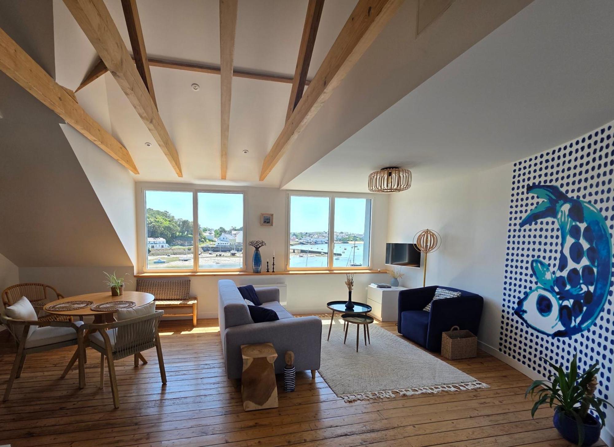 Anatoline Audierne Appartements Vue Mer - Sea & Harbor Stay Exterior photo