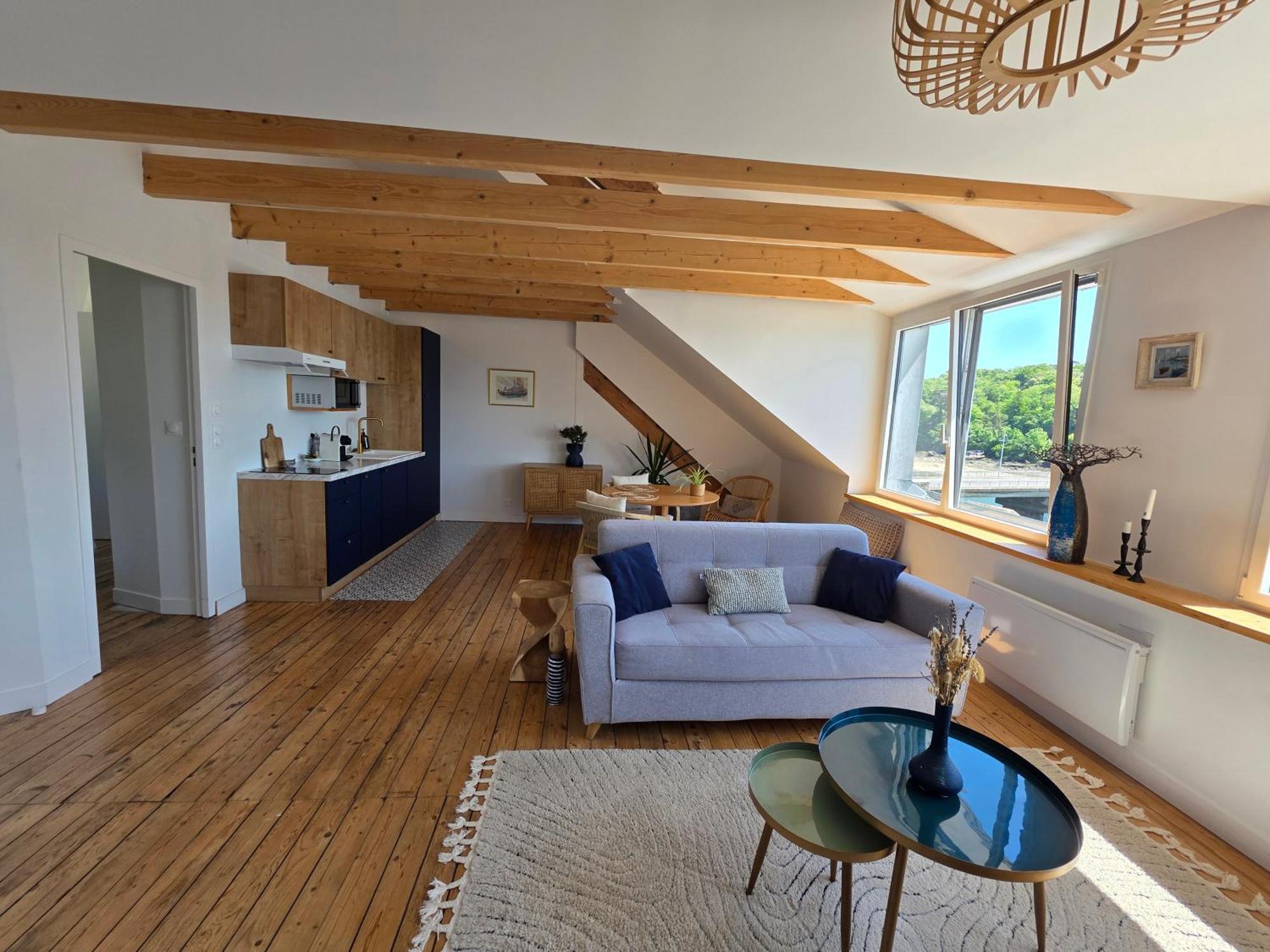 Anatoline Audierne Appartements Vue Mer - Sea & Harbor Stay Exterior photo